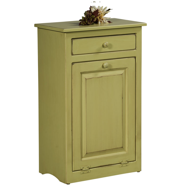 Chelsea Home Kennedy Manual Lift Trash Can Wayfair